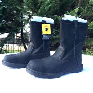 Steel Toe Boots . Size: 14 . Pull On Leather . Herman Survivors . New in Box